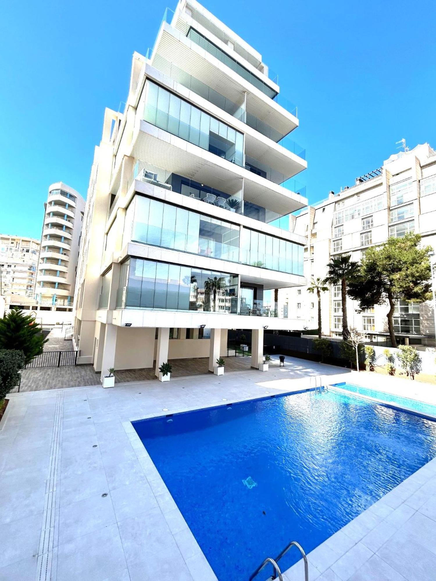 Calpe Beach II - Sea & Pool View Apartment Eksteriør bilde